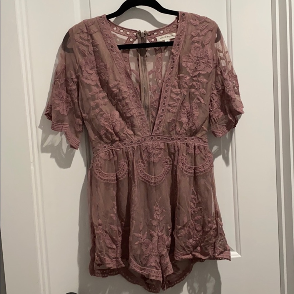 Lace romper